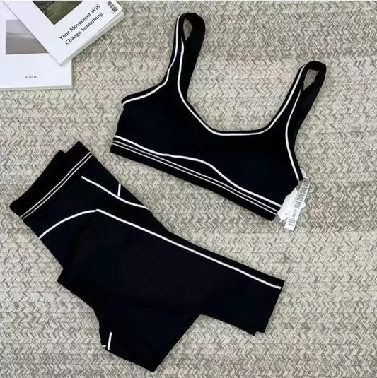 Ensemble de sport 3 pièces – Bleu électrique