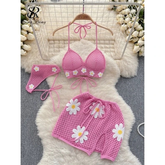 Ensemble Crochet Plage