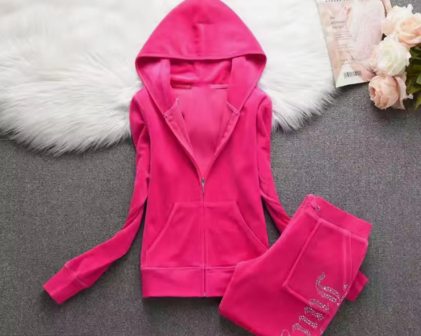 2025 Ensemble sweat et pantalon pour femme Ensemble deux pièces Juicy